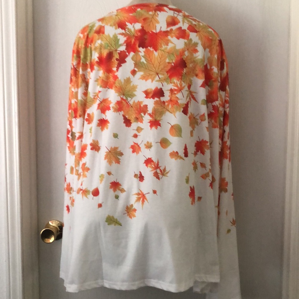 Fall leaf long sleeve shirt - Picture 3 of 3